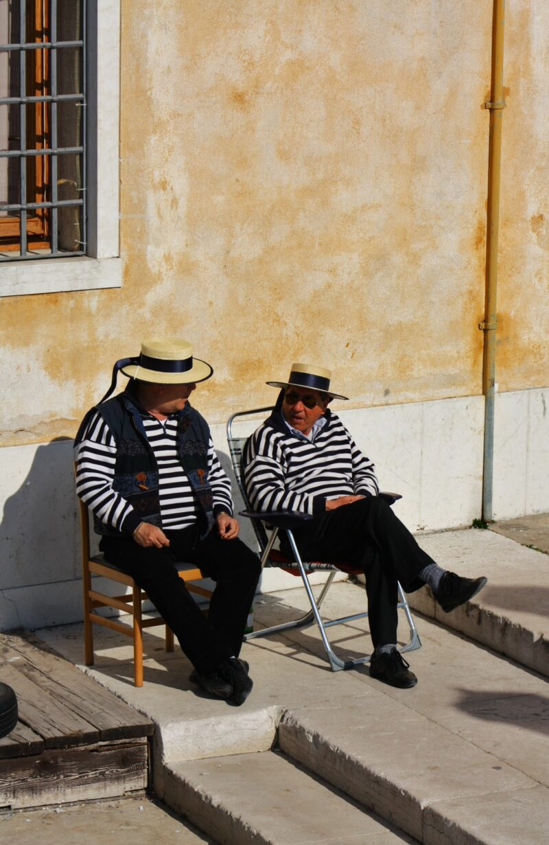 gondolier venetia